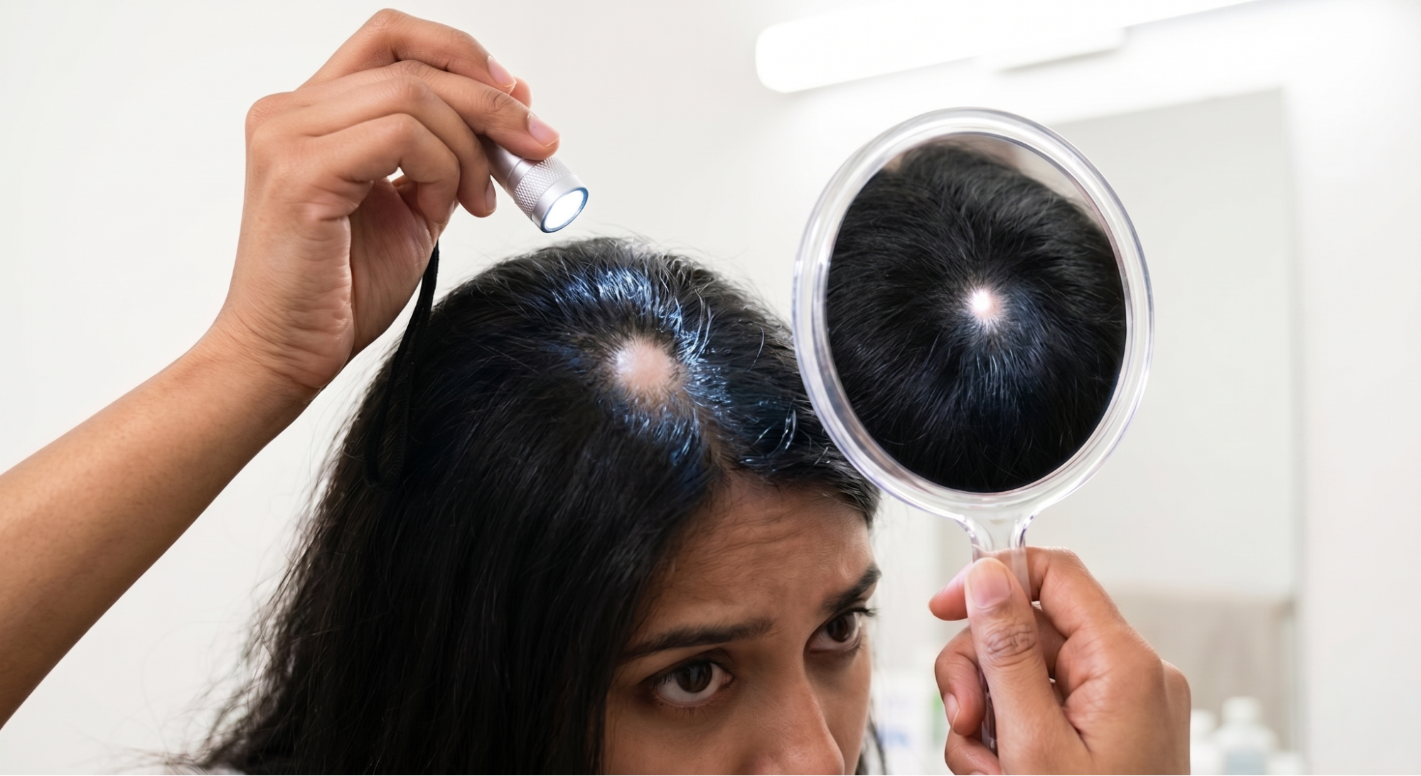 Bald Spot on Head? Try this 10-Second Mirror Test | OnlineSkin
