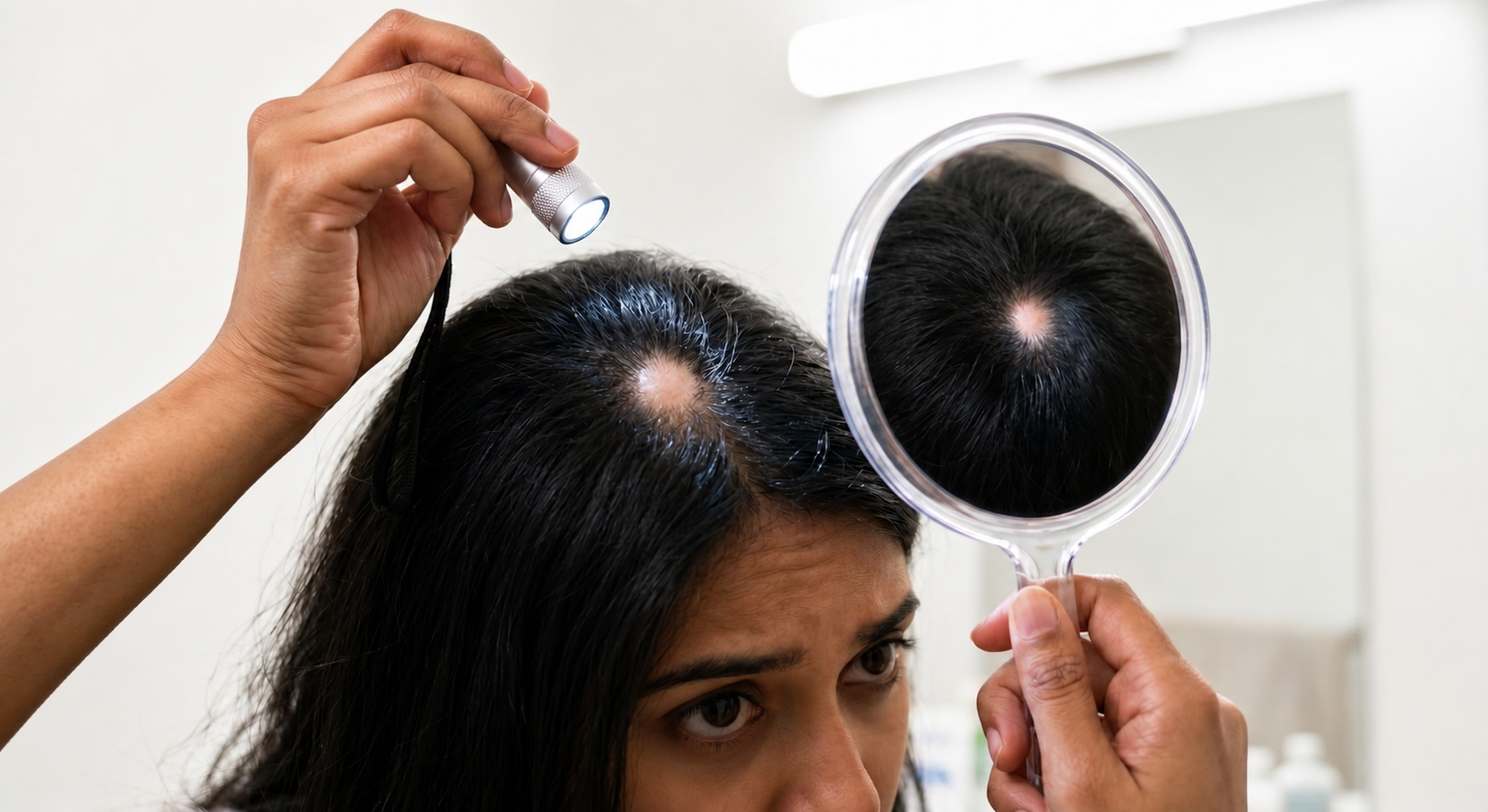 Bald Spot on Head? Try this 10-Second Mirror Test | OnlineSkin